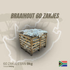 FIK Braaihout boxpallet 60 zakjes