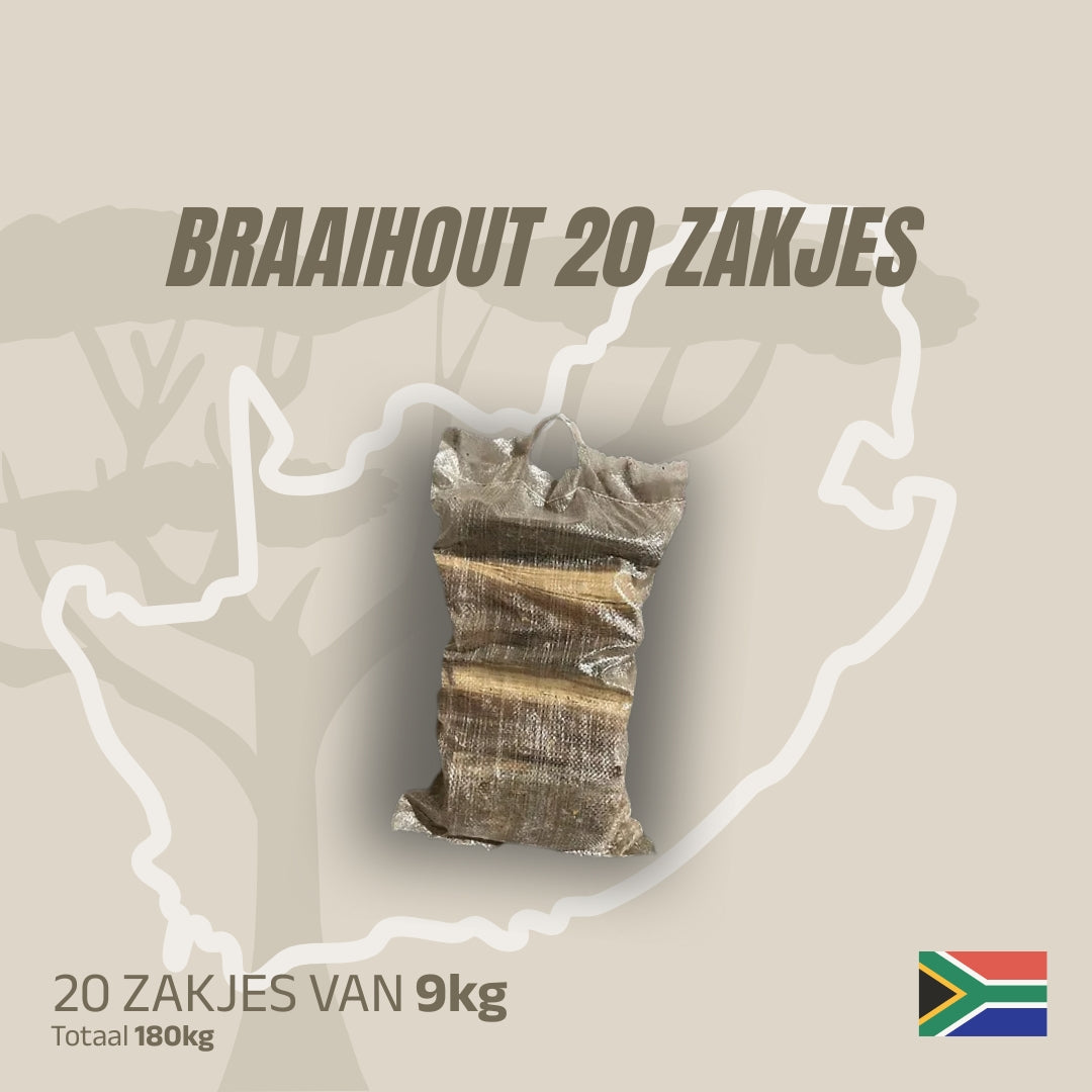 Braaihout 20 zakjes Thuisbezorgd