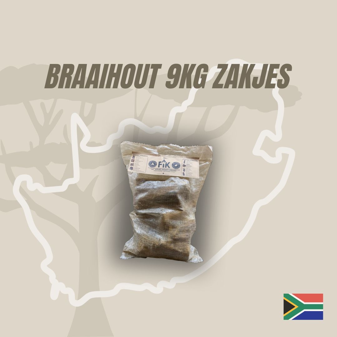 Braaihout 9kg zak Afgehaald